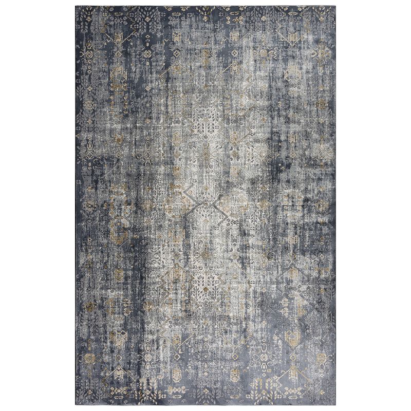 Alora Decor Darcy Rug, Black, 8X10 Ft