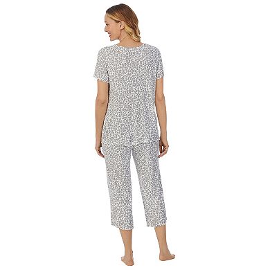 Women's Koolaburra by UGG Short Sleeve Pajama Top & Pajama Capri Pants ...