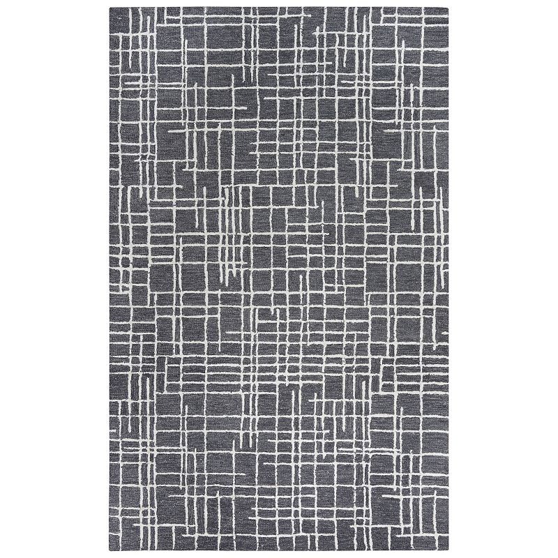 Alora Decor Classic Rug, Black, 8X10 Ft