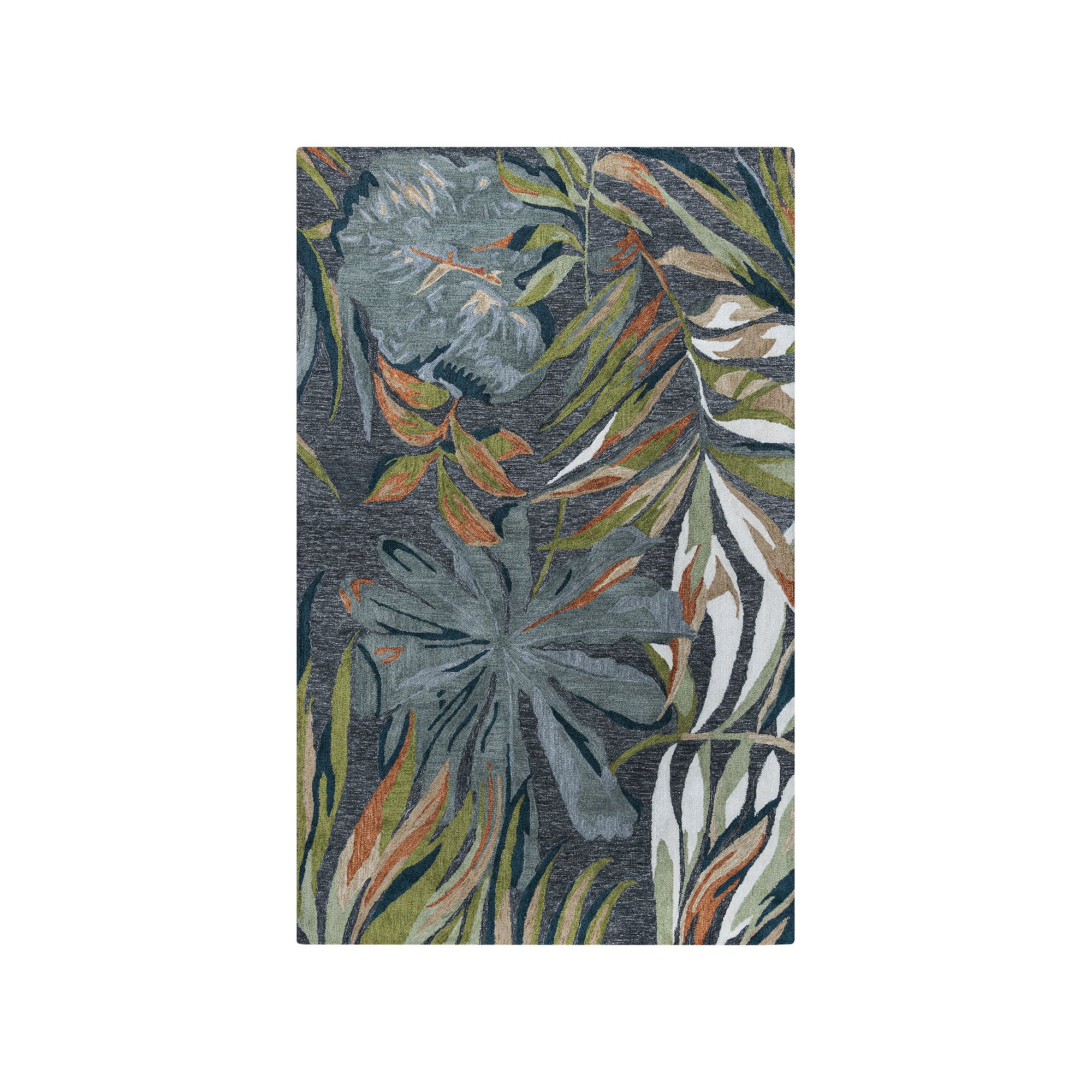 Alora Decor Flora Rug, Gray