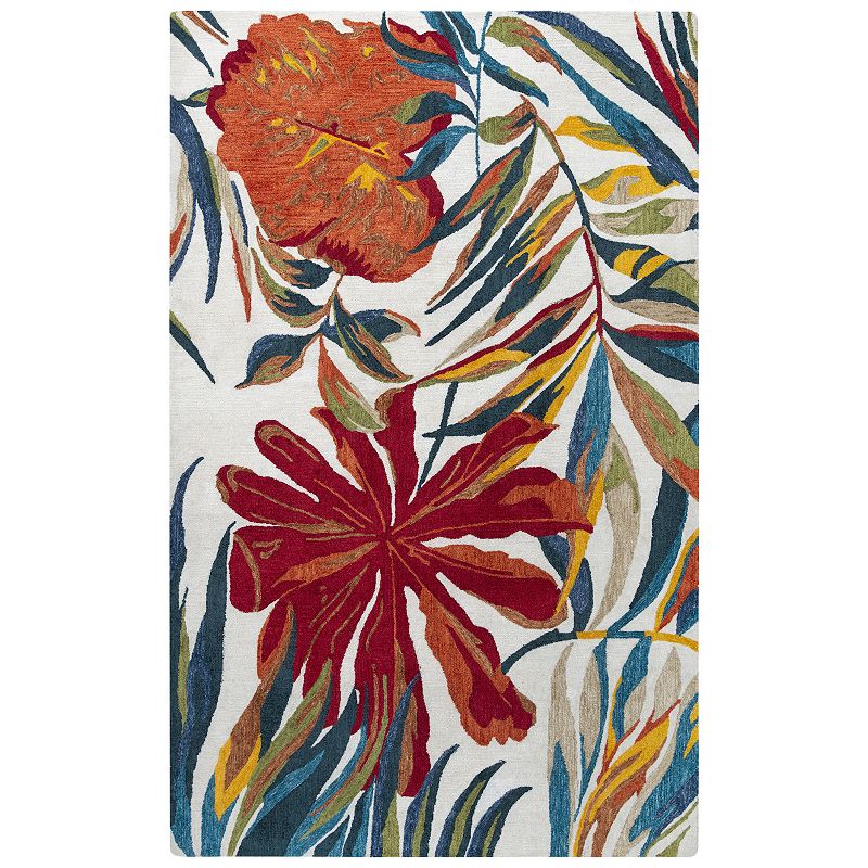 Alora Decor Flora Rug, Multicolor, 8X10 Ft