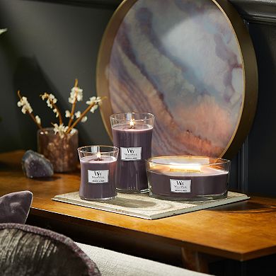 WoodWick Amethyst & Amber Medium Hourglass Candle Jar