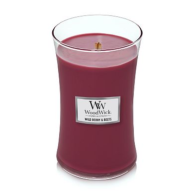 WoodWick Wild Berry & Beets Large Hourglass Candle Jar
