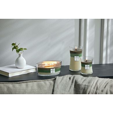 WoodWick Verdant Earth Trilogy Ellipse Candle