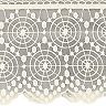 Linum Home Textiles Turkish Cotton Arian Cream Lace Embellished Hand Towel