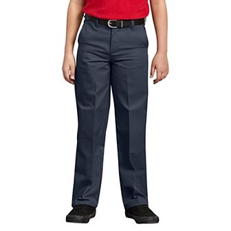 Boys 4-20 Dickies Classic Fit Straight Leg Flat Front Pants in Regular & Husky