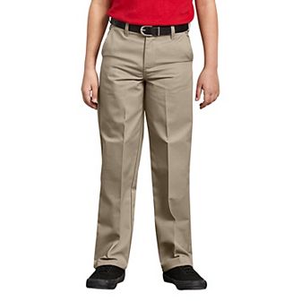 Boys 4-20 Dickies Classic Fit Straight Leg Flat Front Pants in Regular & Husky