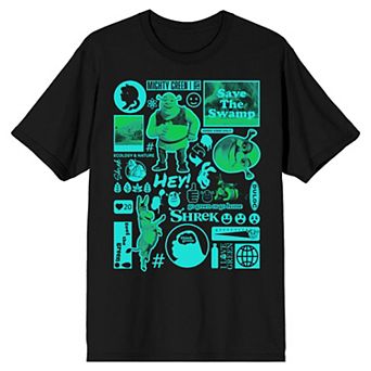 Men's Shrek Animated Movie Tee