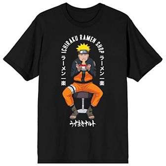 Men's Naruto Shippuden Anime Ramen Shop Graphic Tee