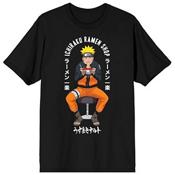 Men's Naruto Shippuden Anime Ramen Shop Graphic Tee