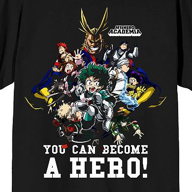 Men's My Hero Academia Anime Tee