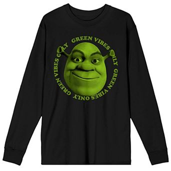 Men's Green Vibes Only Shrek Tee