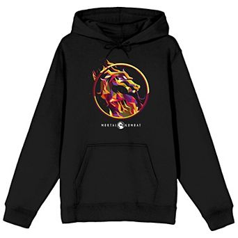 Men's Mortal Kombat Dragon Logo Hoodie