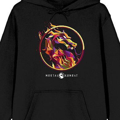 Men's Mortal Kombat Dragon Logo Hoodie