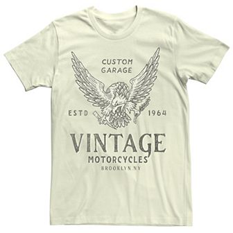 Men's Vintage Motorcycles Brooklyn, NY Custom Garage Tee