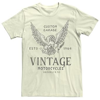 Men's Vintage Motorcycles Brooklyn, NY Custom Garage Tee