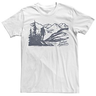 Men's Endless Summer Hiking Forest Landscape Tee