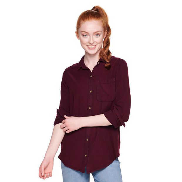 Kohls long sleeve best sale shirts juniors