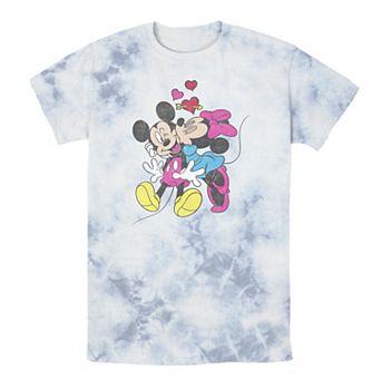 Men's Disney Mickey & Friends Valentine Couple Wash Tee
