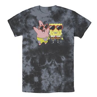 Men's SpongeBob SquarePants & Patrick Heart Glasses Tee