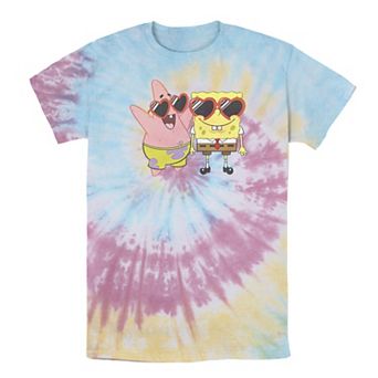 Men's SpongeBob SquarePants & Patrick Heart Glasses Tee