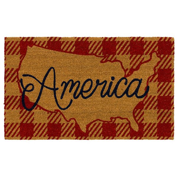 Celebrate Together™ Americana Coir American 18'' x 30'' Doormat