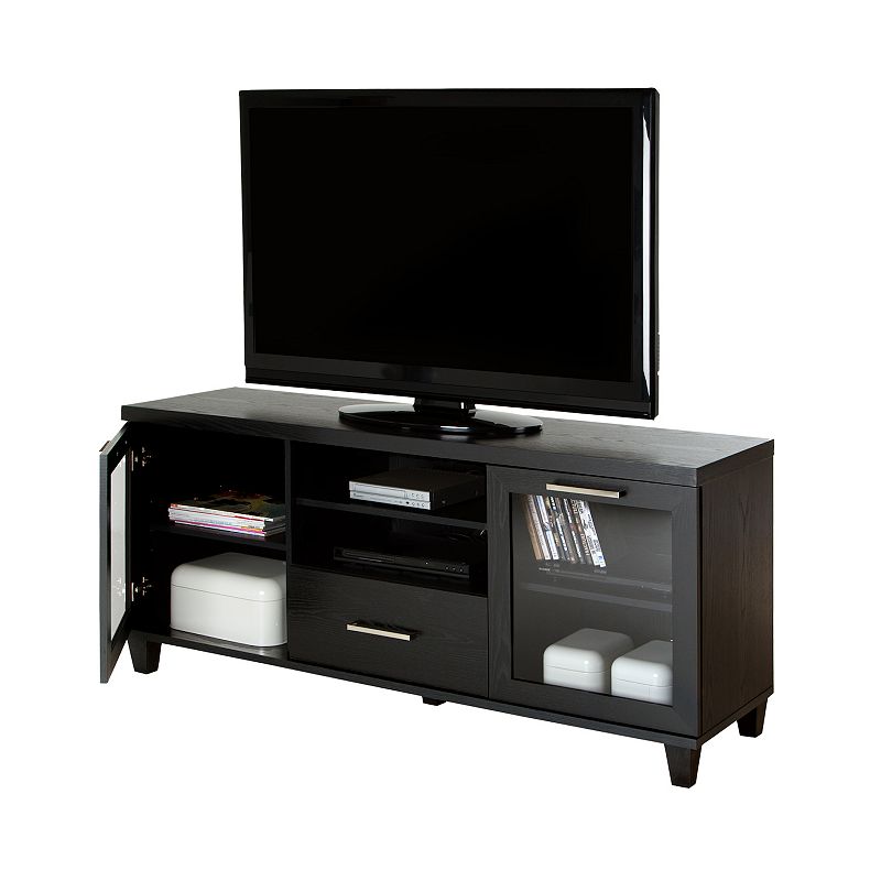 South Shore Adrian TV Stand, Black