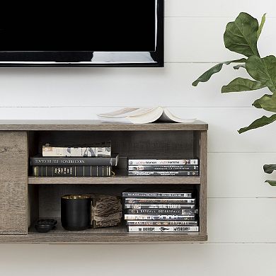 South Shore Agora Wall-Mounted Media Console