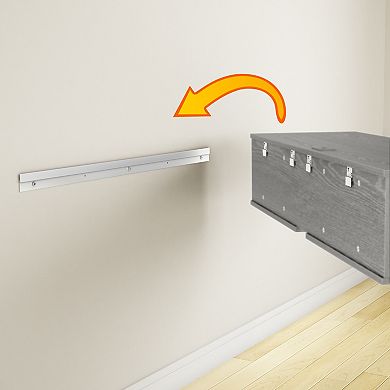 South Shore Agora Wall-Mounted Media Console