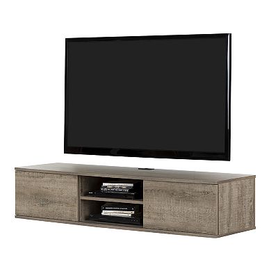 South Shore Agora Wall-Mounted Media Console