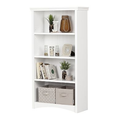 South Shore Artwork 4-Shelf Storage Bookcase