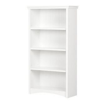 South Shore Artwork 4-Shelf Storage Bookcase