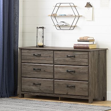 South Shore Asten 6-Drawer Double Dresser