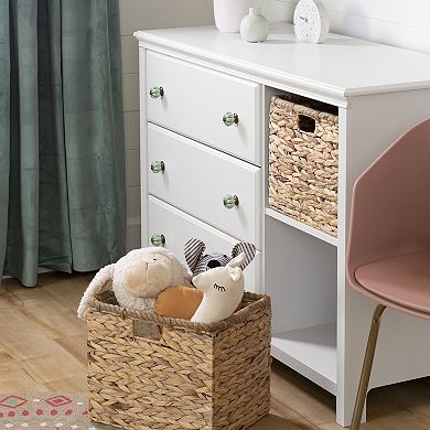 South Shore Balka 3-Drawer Dresser with Baskets