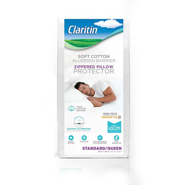 Claritin allergen best sale barrier pillow