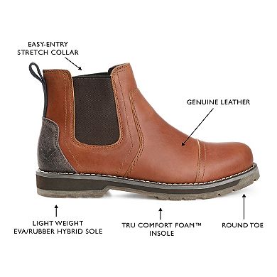 Territory Holloway Men's Leather Chelsea Boots