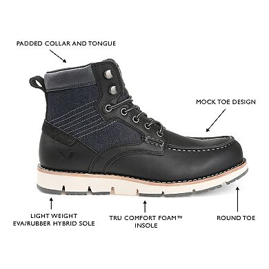 Territory Mack 2.0 Men's Leather Ankle Boots