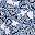 Blue Batik Vine