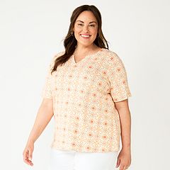 Clearance plus size tops deals
