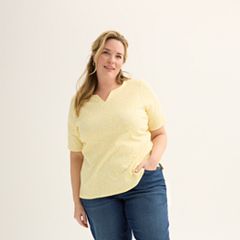 Kohls store yellow tops