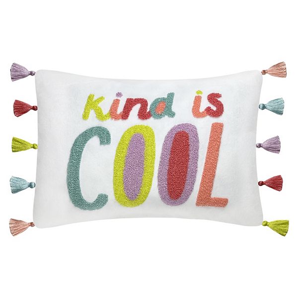 The Big One Kids Kindness Is Cool Throw Pillow