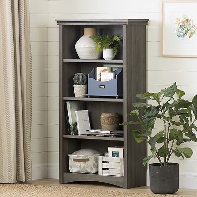 South Shore Gascony 4-Shelf Bookcase