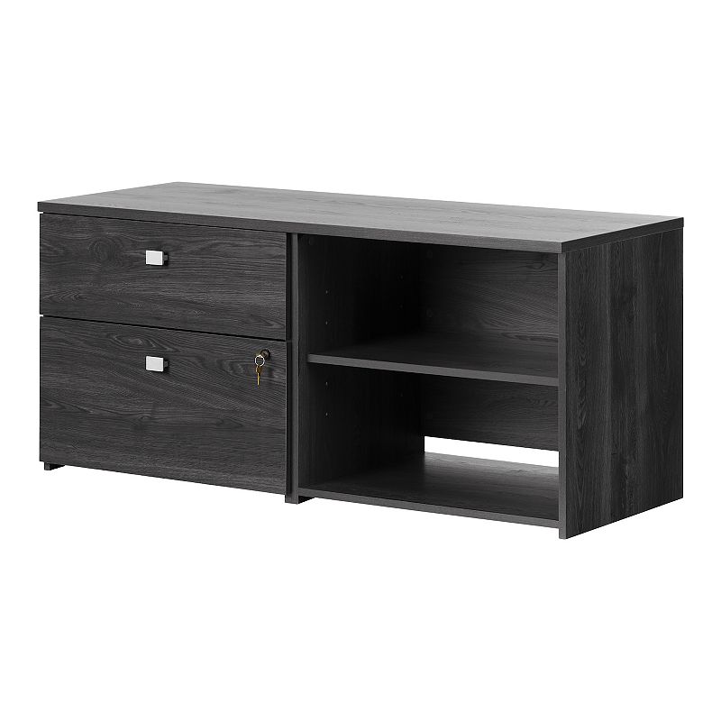 South Shore Interface 2-Drawer Credenza, Grey
