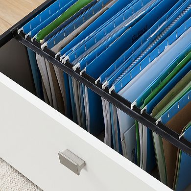 South Shore Interface Storage Unit with File Drawer