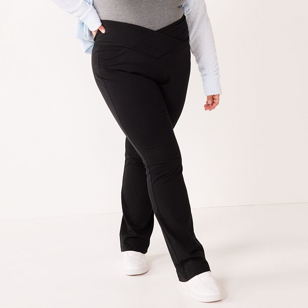 Kohls plus shop size yoga pants