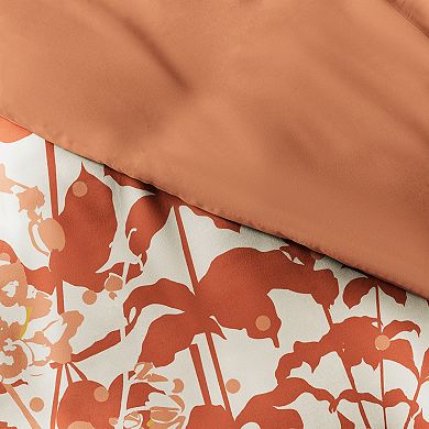 Home Collection Premium Ultra Soft Boho Flower Reversible Duvet Cover Set