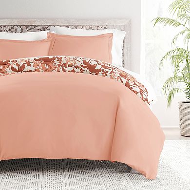 Home Collection Premium Ultra Soft Boho Flower Reversible Duvet Cover Set