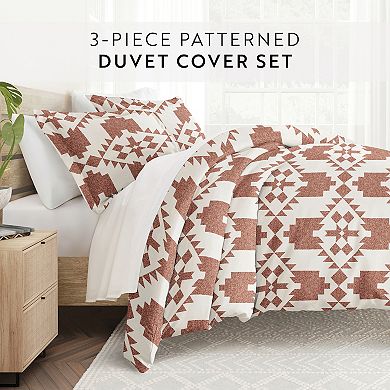 Home Collection Premium Ultra Soft Adobe DiamondReversible Duvet Cover Set