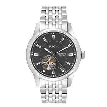 Bulova Men's Stainless Steel Automatic Watch - 96A190