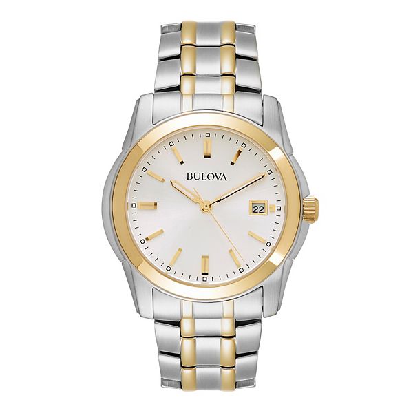 Bulova Men's Classic Two Tone Stainless Steel Watch - 98H18